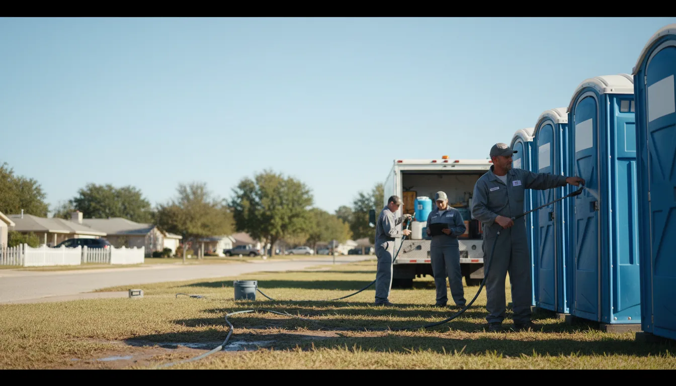 Long-Term Portable Toilet Rental in Oskaloosa, IA near me